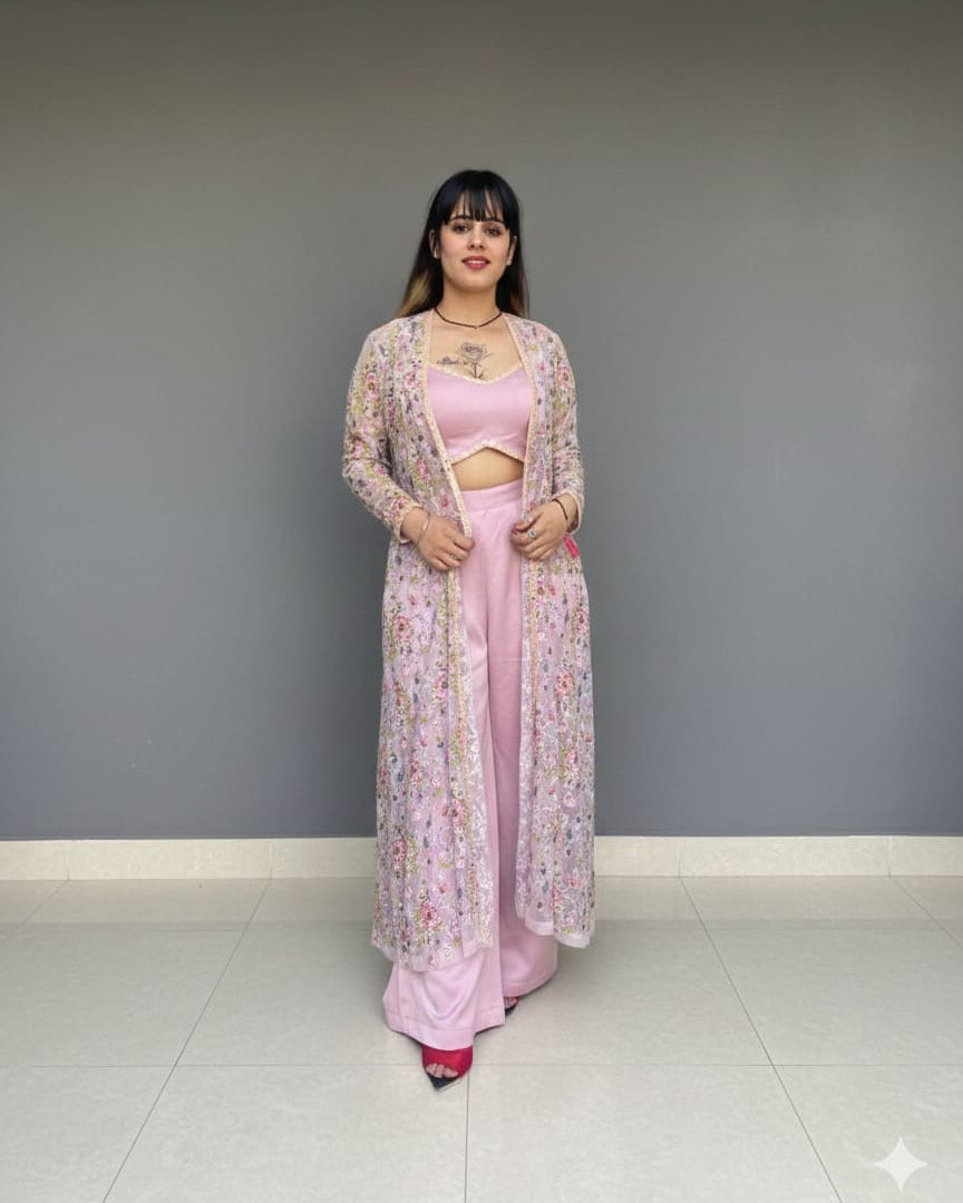 3-Piece Indo-Western Co-ord Set